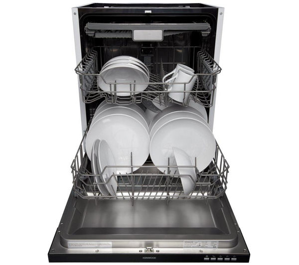 Buy KENWOOD KID60B14 Fullsize Integrated Dishwasher Free Delivery