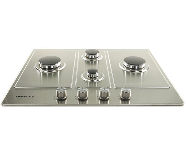 Buy SAMSUNG NA64H3110BS/EU Gas Hob Stainless Steel Free Delivery Currys