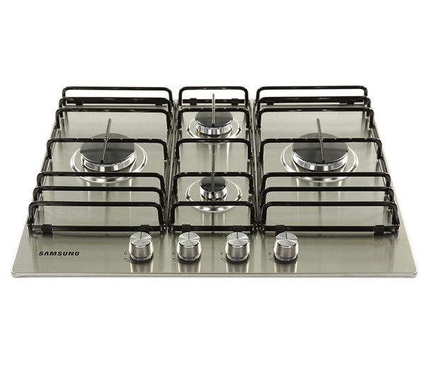 Buy SAMSUNG NA64H3110BS/EU Gas Hob Stainless Steel Free Delivery Currys