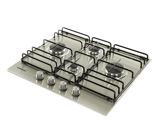 Buy SAMSUNG NA64H3110BS/EU Gas Hob Stainless Steel Free Delivery Currys
