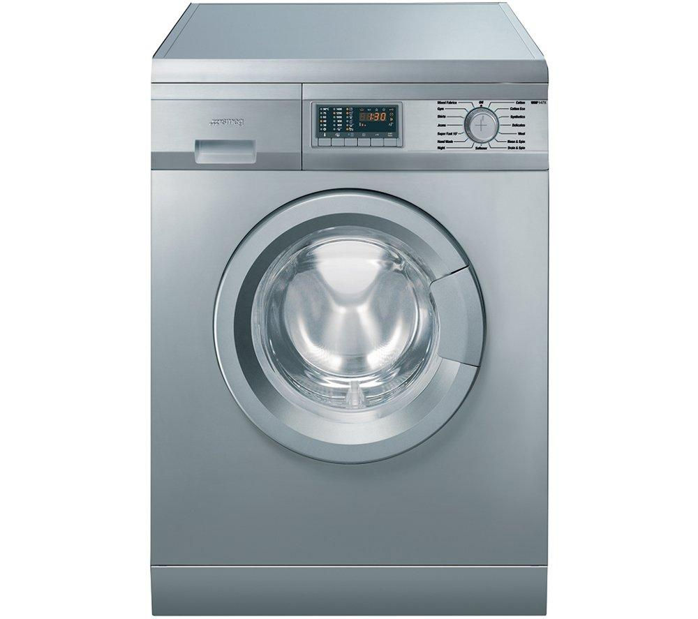 Buy SMEG WMF147X Washing Machine Silver Free Delivery Currys