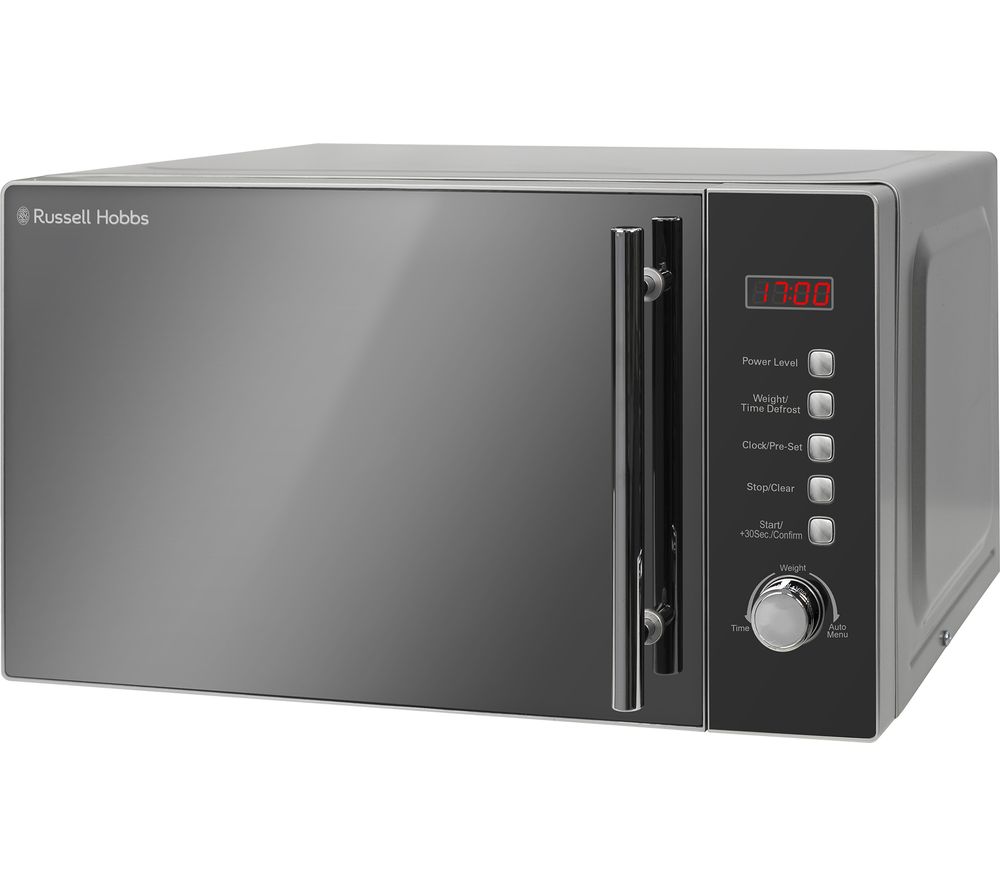 Buy RUSSELL HOBBS RHM2096 Compact Solo Microwave - Silver | Free