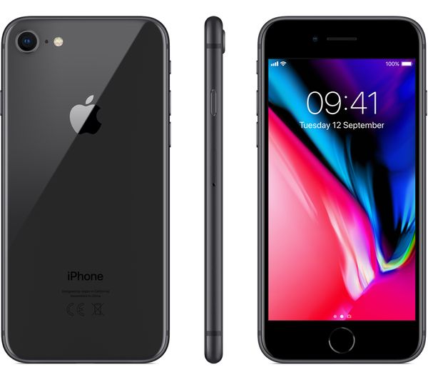 Buy APPLE iPhone 8 - 64 GB, Space Grey | Free Delivery | Currys