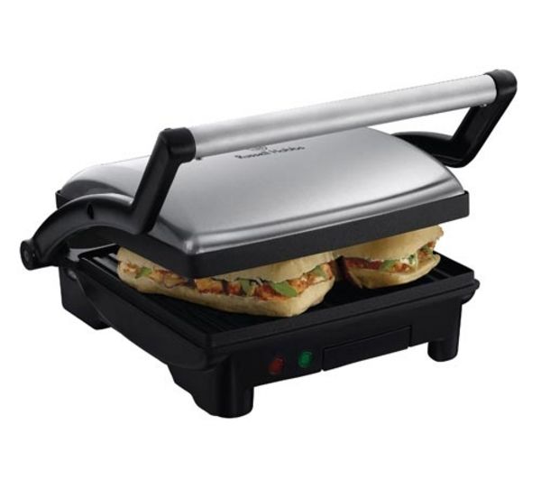 Russell Hobbs 17888 3-in-1 Panini Press, Griddle & Health Grill in Silver