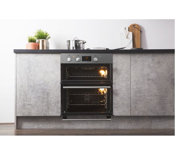 Buy HOTPOINT Class 2 DU2 540 IX Electric Builtunder Double Oven