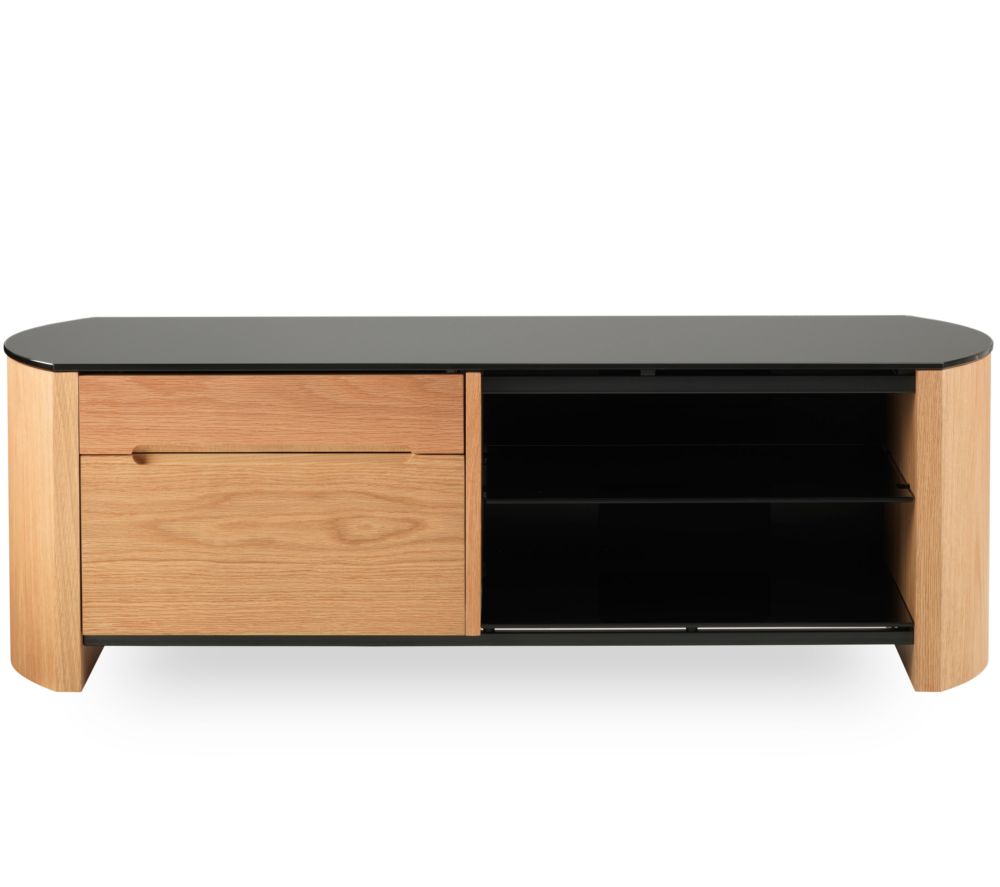 ALPHASON Finewoods 1100 TV Stand Light Oak Deals PC World