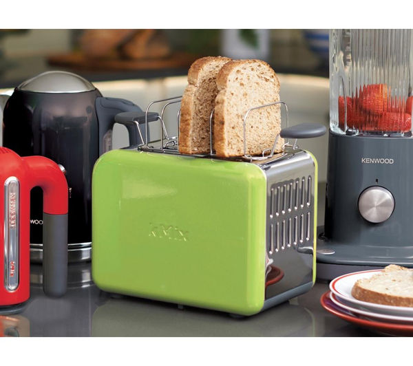 Buy Kenwood Kmix Ttm020gr 2 Slice Toaster Green Free Delivery Currys