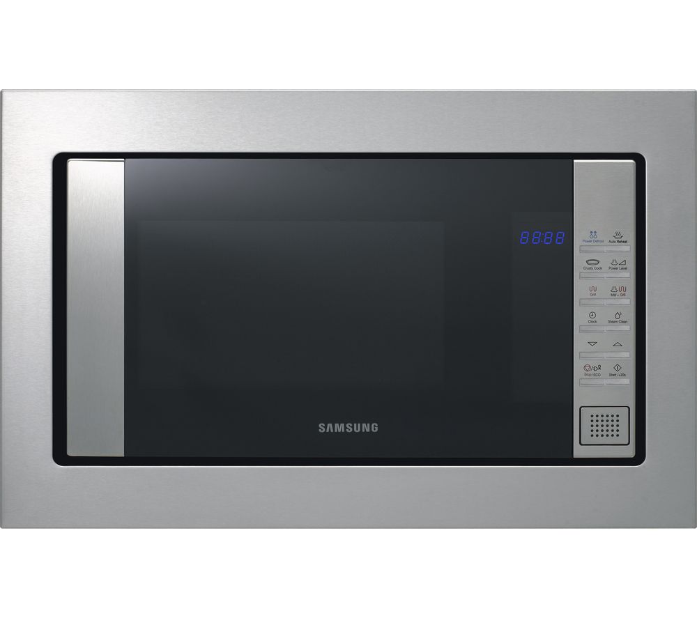 Buy SAMSUNG FG87SUST Builtin Microwave with Grill Stainless Steel