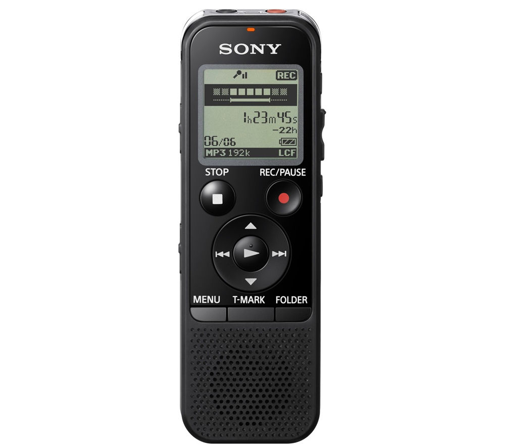 SONY PX440 Digital Voice Recorder Black Deals PC World