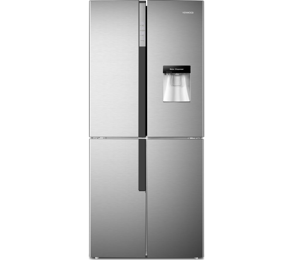 Buy KENWOOD KSBS4DX17 50/50 Fridge Freezer Inox Free Delivery Currys