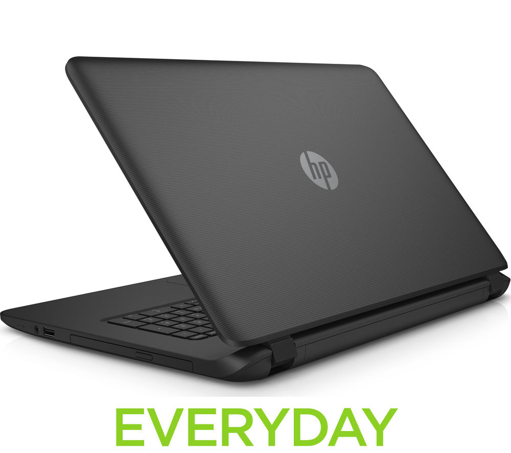 Image of HP 17-p150na 17.3" Laptop - Black, Black