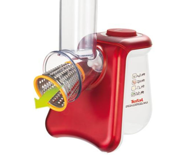 Buy TEFAL Fresh Express Max MB810540 Food Processor Red & White