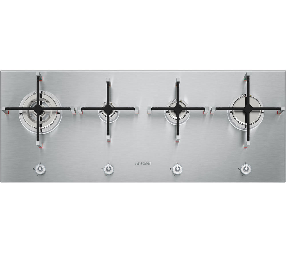 Buy SMEG Linea PX140 Gas Hob Stainless Steel Free Delivery Currys