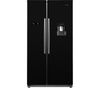KENWOOD KSBSDB17 American-style Fridge Freezer - Black