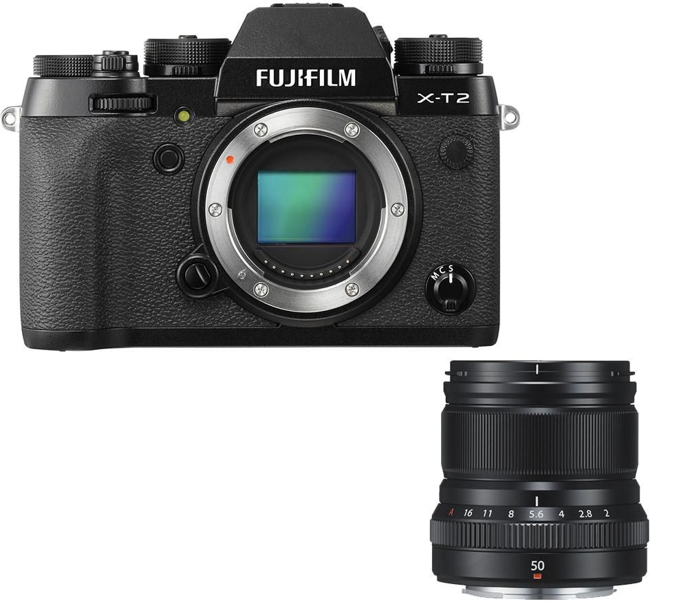 FUJIFILM X-T2 Mirrorless Camera & Fujinon XF 50 mm f/2 WR Lens Bundle Review