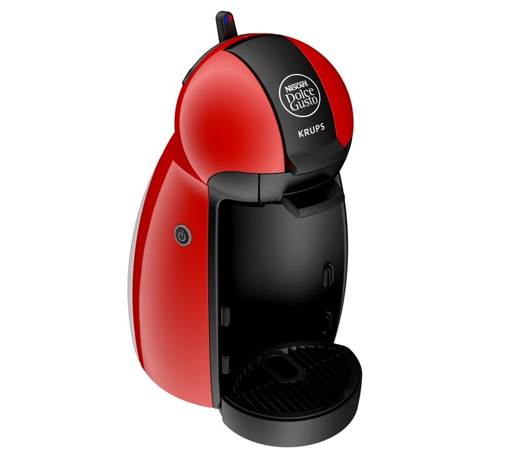 Krups Dolce Gusto Piccolo KP100640 Hot Drinks Machine - in Red