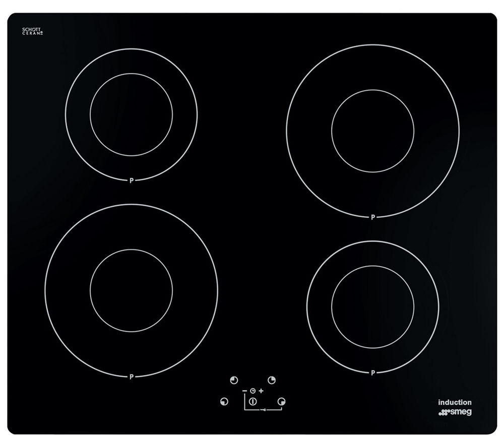 Buy SMEG SI642D2 Electric Induction Hob Black Free Delivery Currys