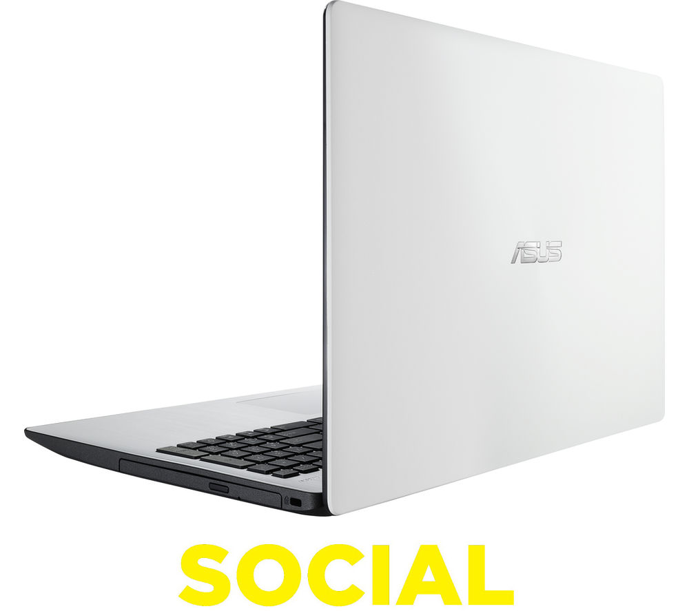 Image of Asus Intel X553SA 15.6" Laptop - White