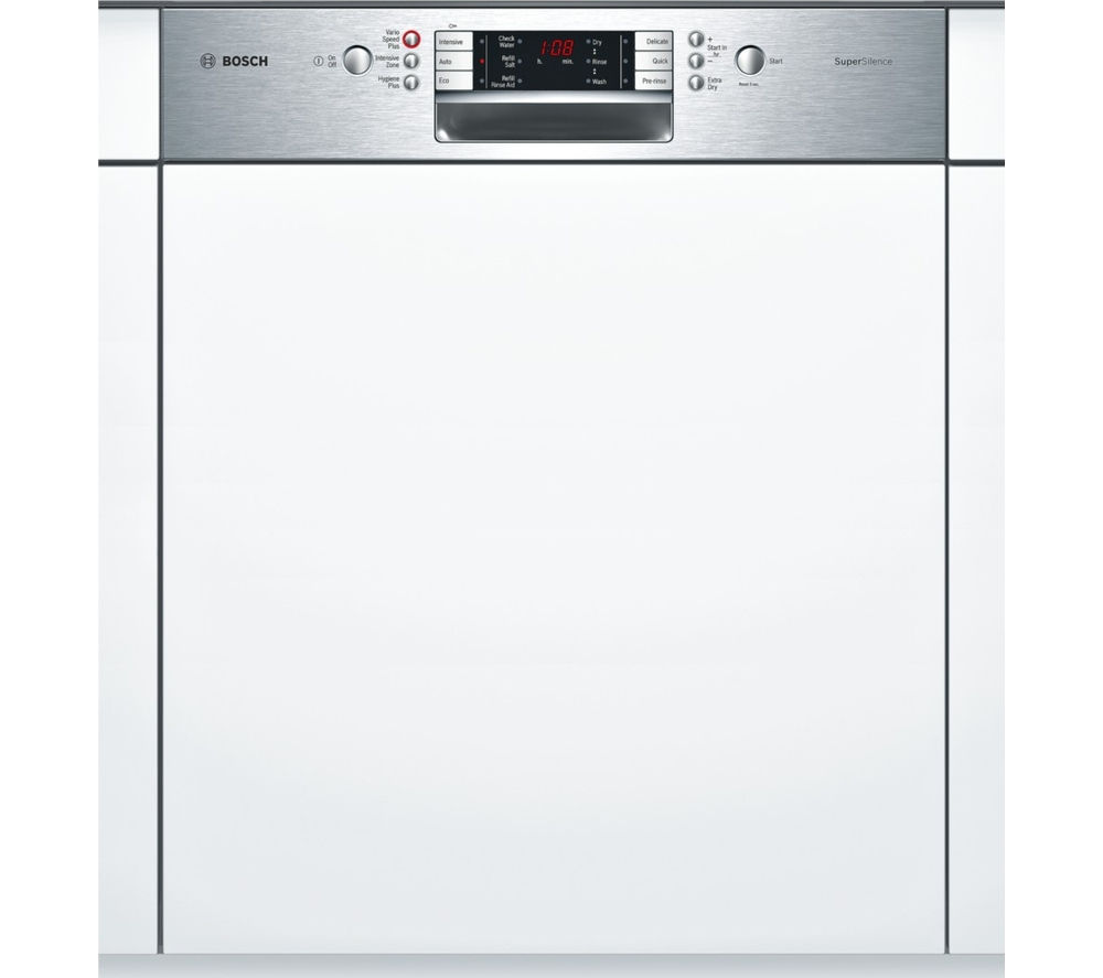 Bosch SMI65P15GB Full-size Semi-Integrated Dishwasher