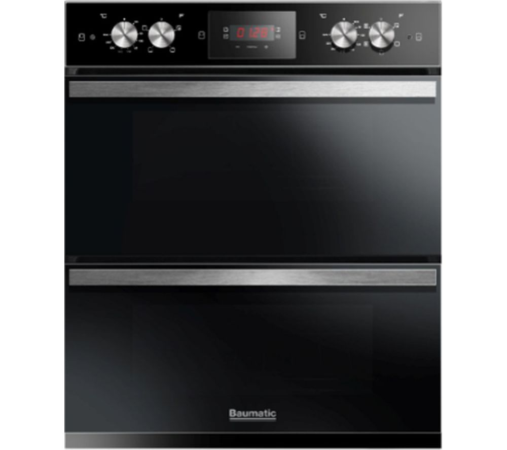 Buy BAUMATIC BODM754B Electric Double Oven Black Free Delivery Currys