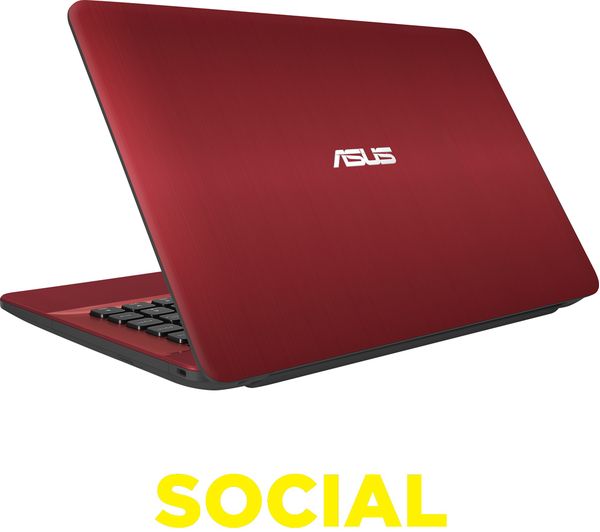X441sa Wx155t Asus Vivobook Max X441 14 Laptop Red Currys Pc World Business