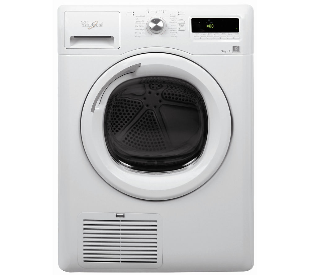 Whirlpool Sensor Quiet Vented Condenser Tumble Dryers