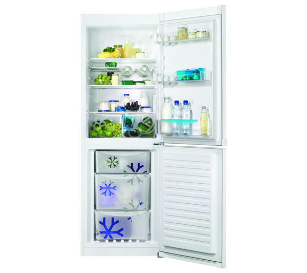 currys fridge freezer zanussi