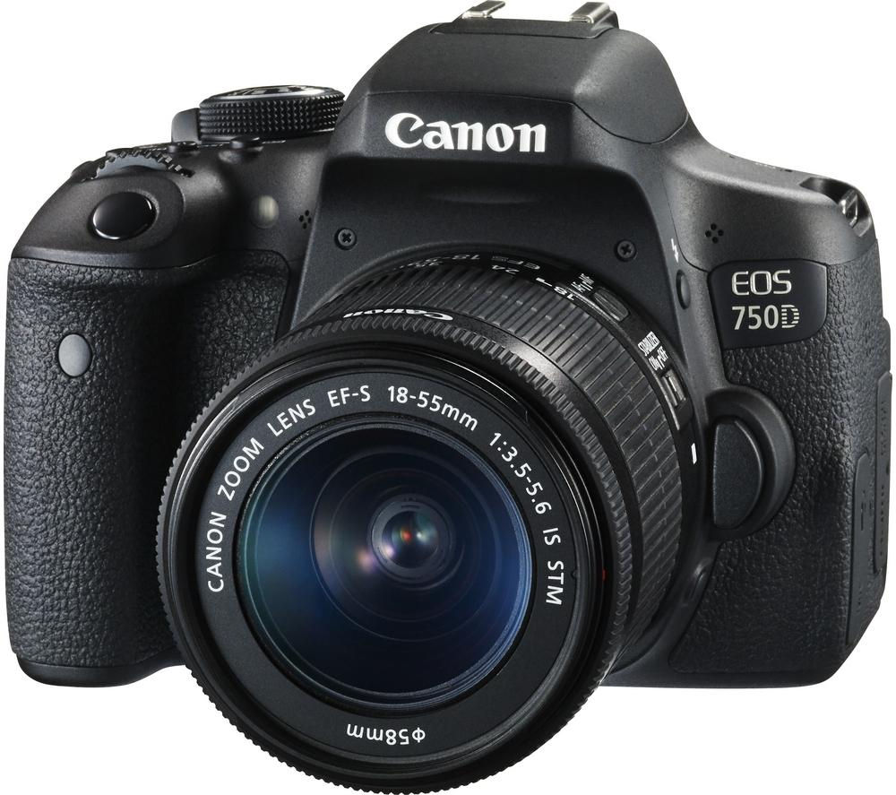 canon eos 750d kit 18-55mm is stm