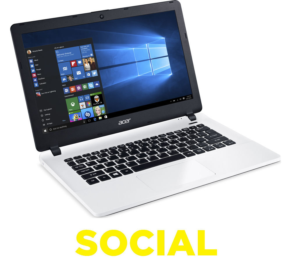 Image of Acer Intel Aspire ES1-331 13.3" Laptop - White
