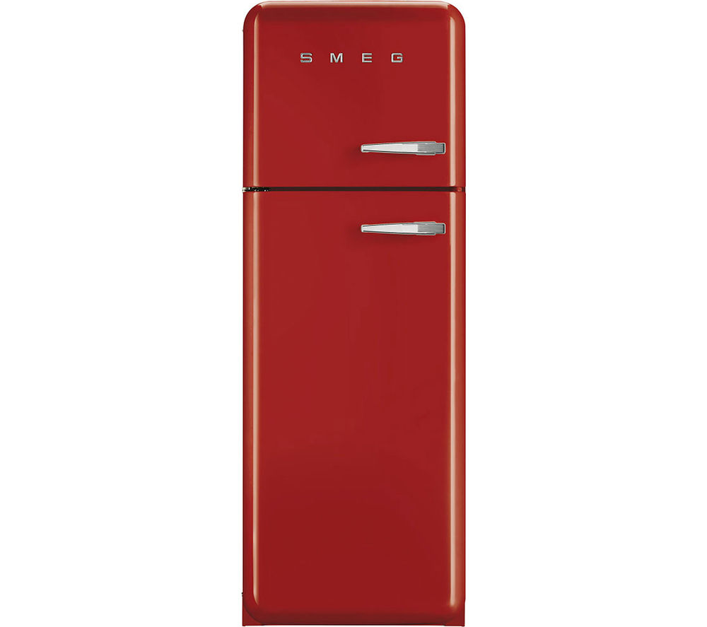 SMEG  FAB30LFR Fridge Freezer - Red, Red