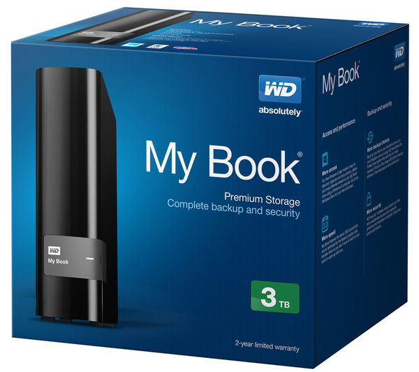 wd my book external hard drive will not power off