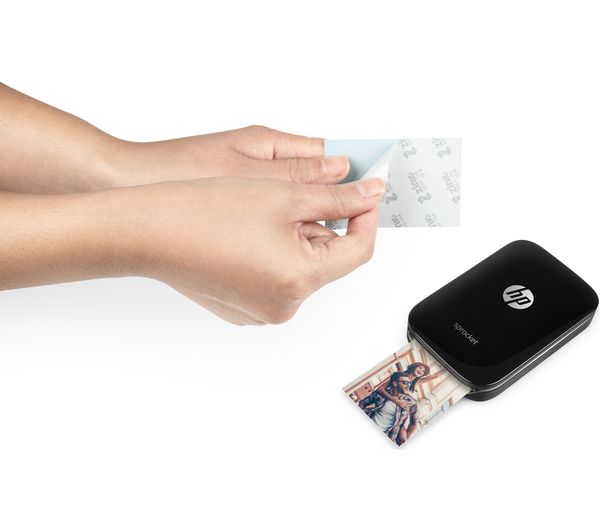 Buy HP Sprocket Mobile Photo Printer Black Free Delivery Currys
