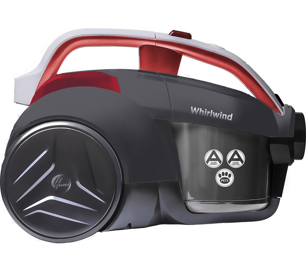 Buy HOOVER Whirlwind LA71WR20 Cylinder Bagless Vacuum Cleaner Grey