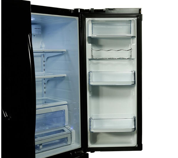 Buy SAMSUNG RFG23UEBP AmericanStyle Fridge Freezer Black Free