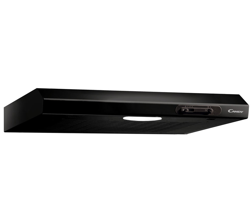 Buy CANDY CFT610/2N Visor Cooker Hood Black Free Delivery Currys