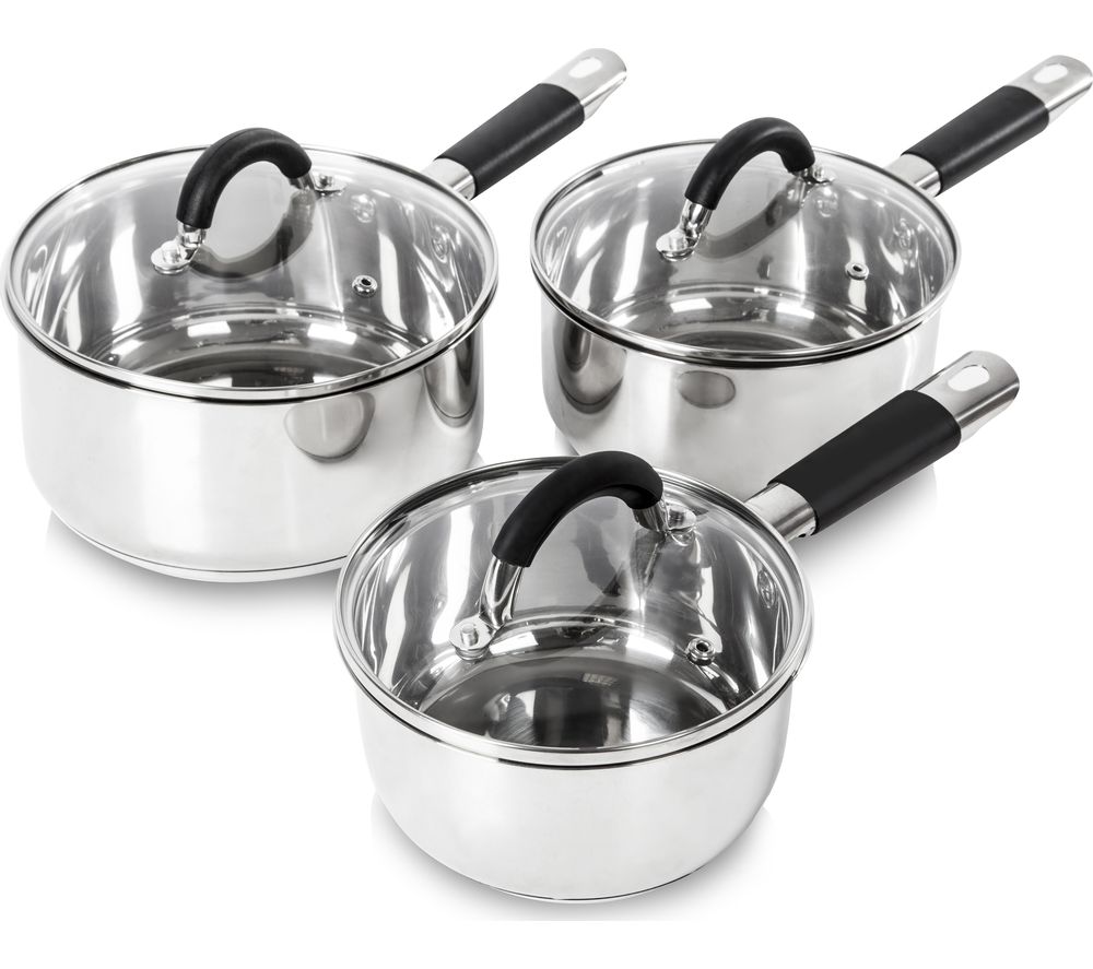 TOWER T80835 3-piece Non-stick Saucepan Set Review