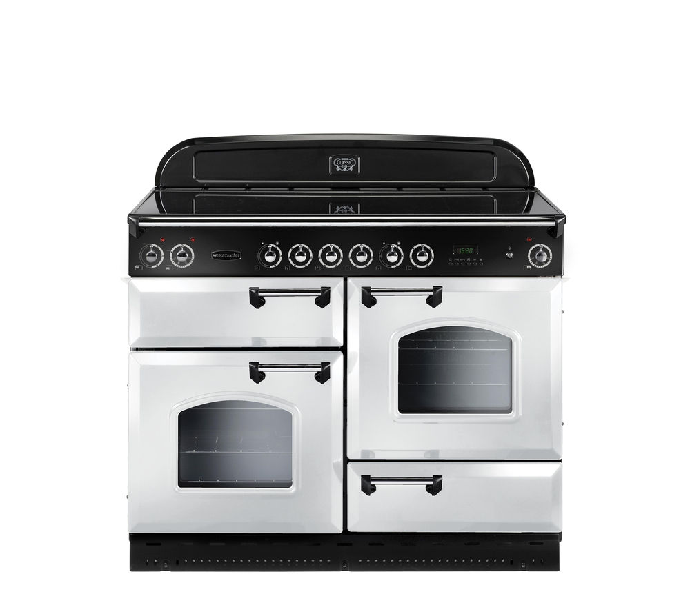 RANGEMASTER Classic 110 Electric Ceramic Range Cooker White