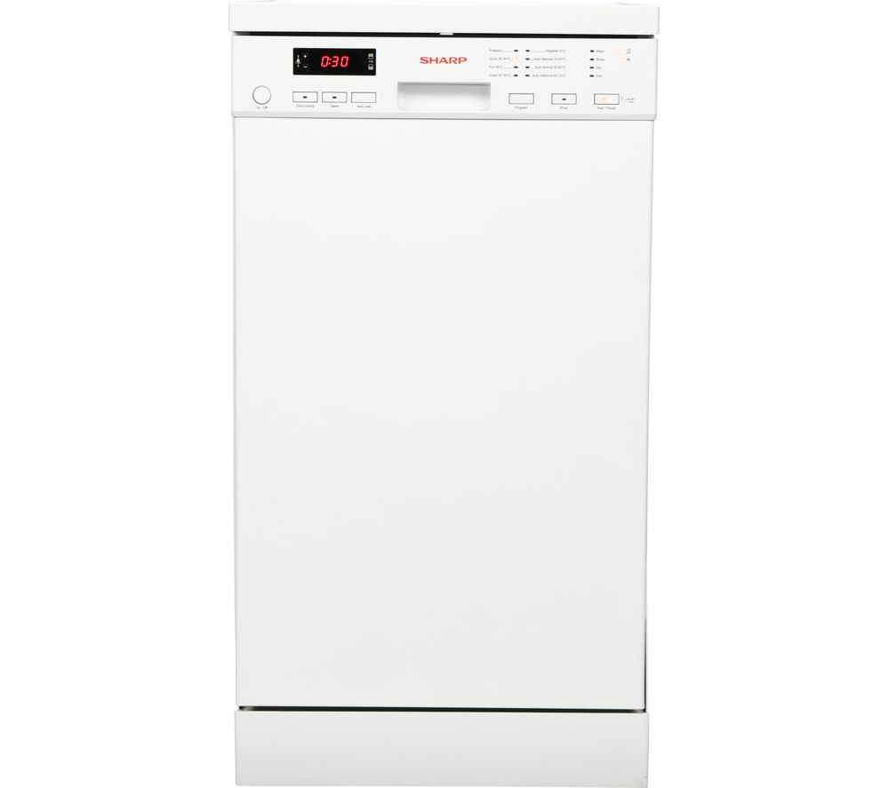 SHARP QW-S22F472W Slimline Dishwasher Review