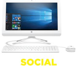 HP 20-c001na 19.5" All-in-One PC - White