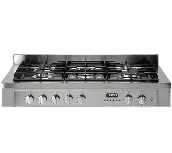 HOTPOINT EG900XS Dual Fuel Range Cooker Stainless Steel