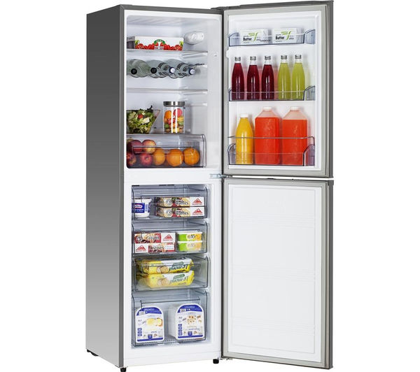 Buy KENWOOD KFC55X15 Fridge Freezer Stainless Steel Free Delivery