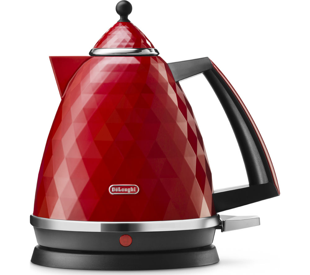 Buy DELONGHI Brillante KBJ3001 Jug Kettle Red Free Delivery Currys