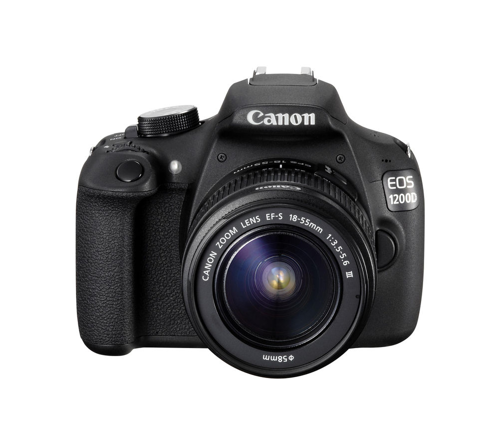 CANON EOS 1200D DSLR Camera with 18-55 mm Telephoto Zoom Lens