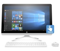 HP 24-g085na 24" Touchscreen All-in-One PC - White