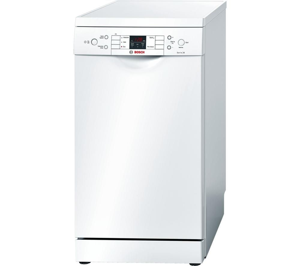 Bosch SPS53M02GB SpeedMatic Full-size Dishwasher in White