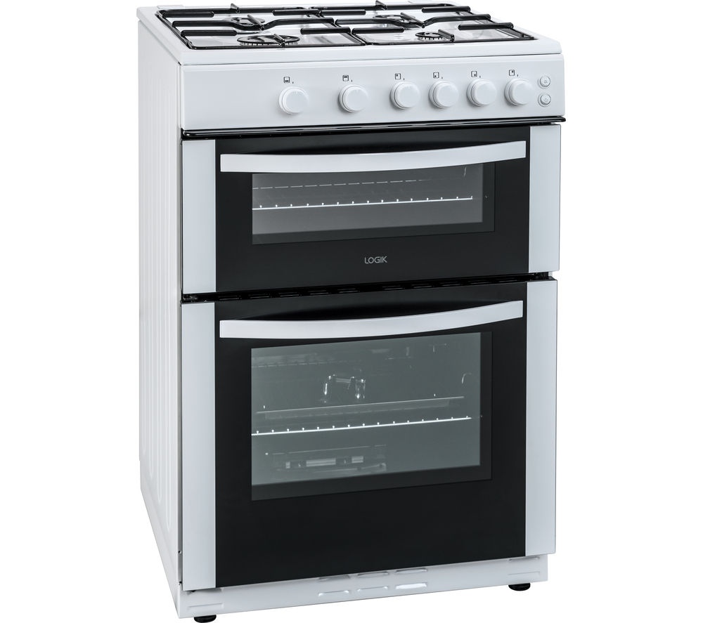 Logik LFTG60W16 60 cm Gas Cooker in White