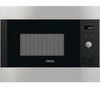 ZANUSSI ZBG26642XA Built-In Microwave with Grill - Brushed Steel