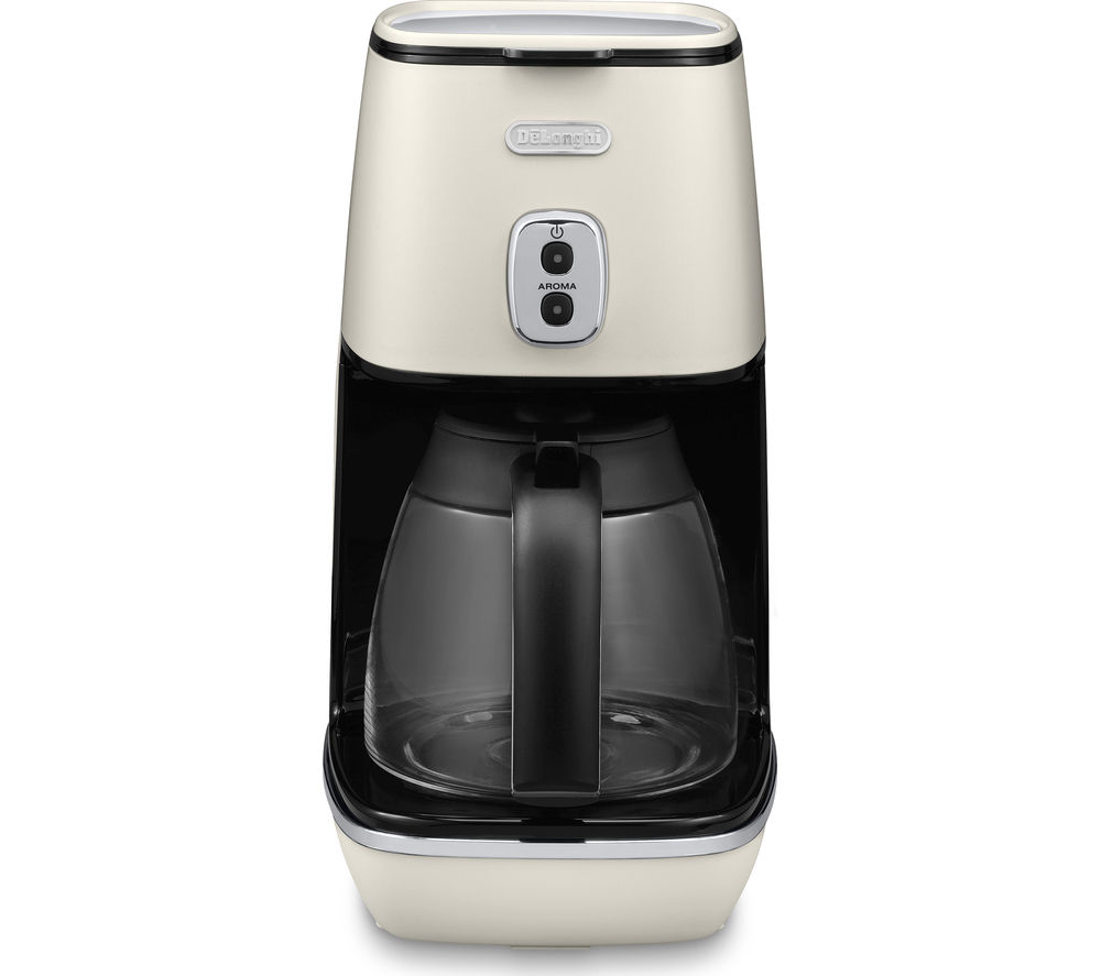 Delonghi Distinta ICMI211.W Filter Coffee Machine in White