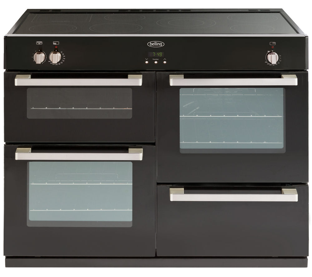 BELLING DB4 110Ei Electric Induction Range Cooker Black