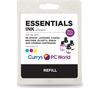 ESSENTIALS Universal Cyan, Magenta & Yellow Ink Refill Kit